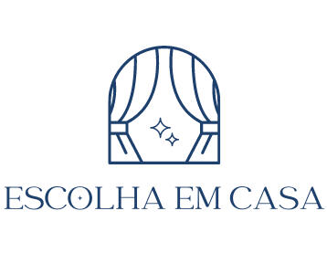 escolha em casa logotipo